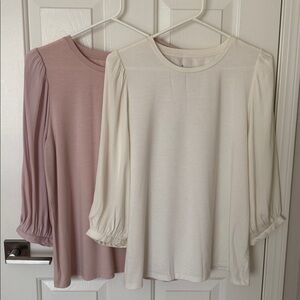 Bundle a new day 2 Long Sleeve Tops M